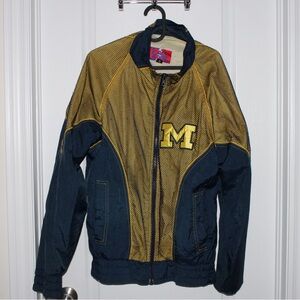 Michigan Wolverine Blue and Gold Jacket